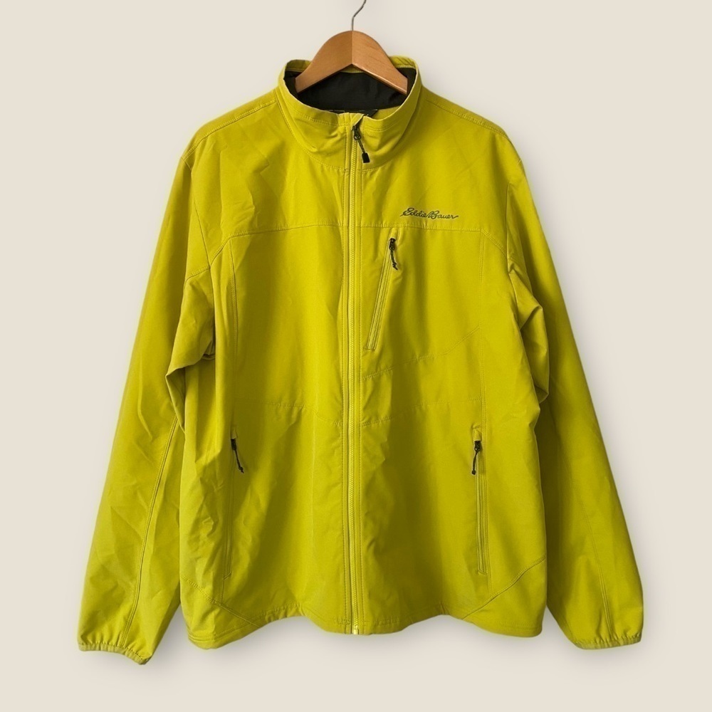Eddie Bauer Men's Sandstone Backbone Jacket XL Yellow